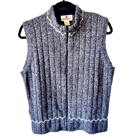 Woolrich Women’s Wool Blend Vest Size Large - Picture 1 of 6